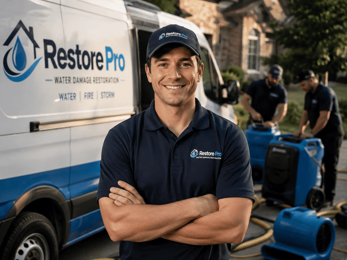 Water Damage Restoration company in Holabird, SD